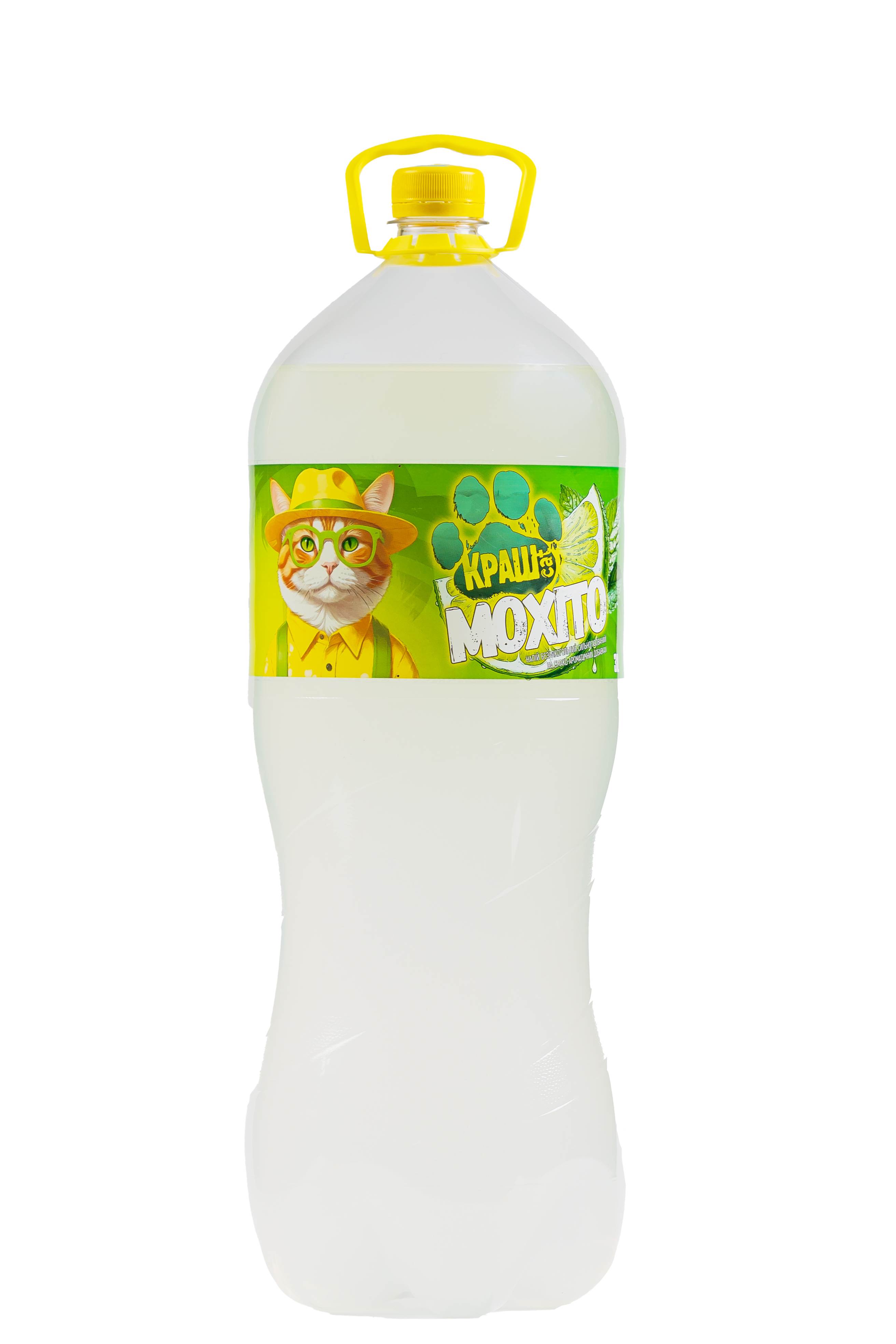 Вода солодка Краш cat 3,0л "Мохіто"